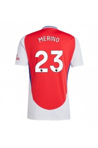 Arsenal Mikel Merino #23 Voetbaltruitje Thuis tenue 2024-25 Korte Mouw